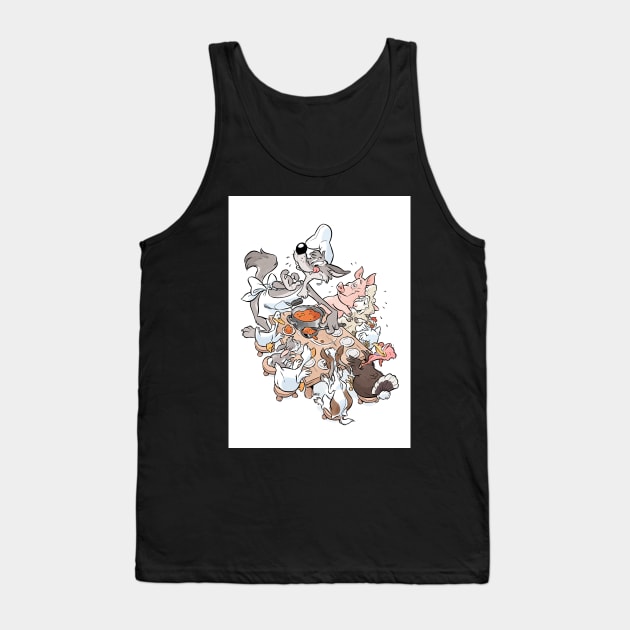 Chili Sin Carne Tank Top by HenriekeG